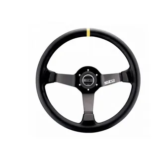 SPARCO 015R345MSN Volante Rennlenkräder, Calice 65 mm, Schwarz,Unique