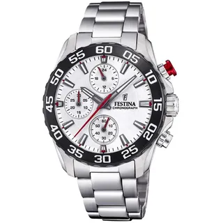 Festina F20457/1 36,5mm Edelstahlgehäuse Silber Armband