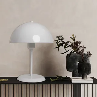 Tischlampe I Lipeo I Ø 30, Mushroom Lamp, Tischleuchte, weiß Pilzlampen - Weiß