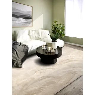Villeroy & Boch Leon Hochflorteppich 160 x 230 cm Creme