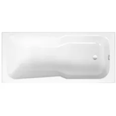 Bild Set Badewanne, 150 x 75 x 38 cm,, Farbe: Weiß mit Antirutsch Sense