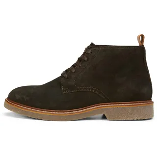 Marc OߴPolo Herren Chelsea Boots aus Veloursleder zum Schlupfen, Braun (Coffee), 44
