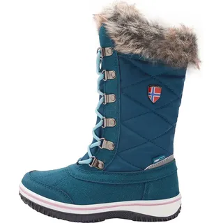 TROLLKIDS Holmenkollen Schneeschuhe - Teal / Aqua - EU 28