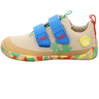Affenzahn Halbschuh Baumwolle Lucky | Vegan, flexibel und rutschfest mit Klettverschluss, ideal für den Sommer und erhältlich in den Größen 21 bis 35