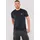Basic T-Shirt blau XXL