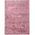 Shine uni Kurzflorteppich 65 x 135 cm rose