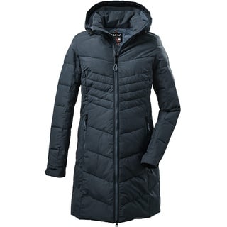 KILLTEC Damen Steppparka mit abzippbarer Kapuze - KOW 150 WMN QLTD PRK, petrol, 40, 37421-000