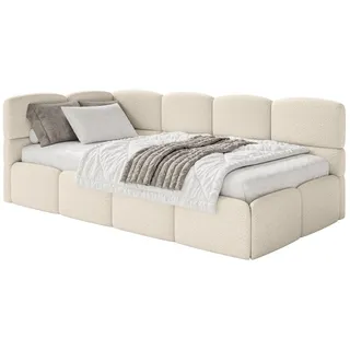 Selsey Jugendbett Cloudy 90 x 200 cm Kiefer massiv hellbeige