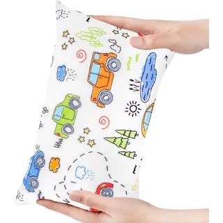 LeoreHu Kinder-Mittagsschläfchen-Kissen in Mini-Format, Auto-Kopfkissen, Erwachsenen-Halskissen, Hilfskissen, Vielseitig, Mini-Kissen (Auto)