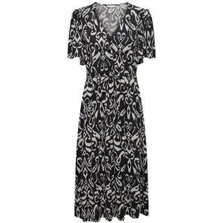 Only Sommerkleid Midikleid Geblümt Blau 36