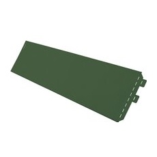 Rasenkante Easy Moos-Grün Stahlbl. 0,55 mm pulverb. L 96 x H 12 cm