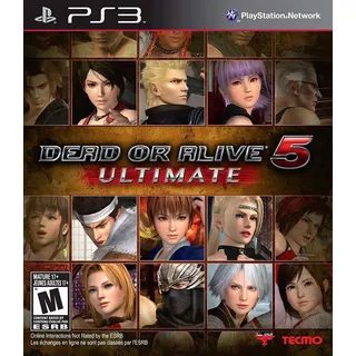 Koei Tecmo Dead or Alive 5 Ultimate - Sony PlayStation 3 - Fighting - PEGI 16