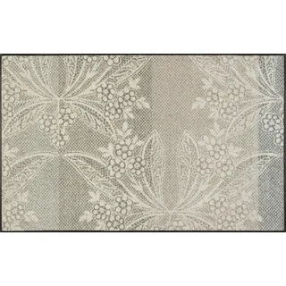 Wash+Dry Floral Lace 75 x 120 cm Grau