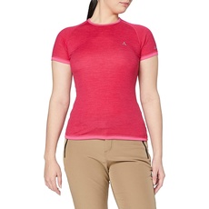 Bild Damen Merino Sport 1/2 Arm Wander Shirt, Raspberry Sorbet, XL