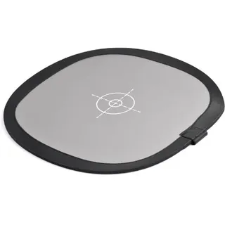 Quenox Graukarte 2-in-1 faltbar für Weißabgleich, Belichtungsmessung und Fokussierung
