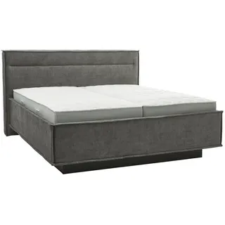 Musterring Polsterbett, "JustB SC 100", beige (creme, weiß), B:200cm H:115cm L:215cm, Polyester 53%, Polyacryl 40%, Viskose 7%, Betten, Polsterbett, inklusive Matratze und Lattenrost, verschiedene Härtegrade und Farben