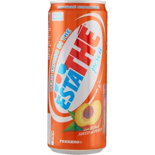 48x Ferrero Eistee Pfirsch The' Pesca Dose 330 ml ESTATHE tea the erfrischend