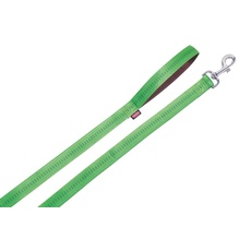 Nobby Leine Soft Grip, hellgrün / braun L: 120 cm, B: 25 mm, 1 Stück