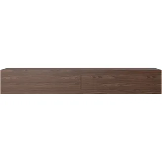 Selsey TV Schrank Board Sideboard Fernsehtisch Fernsehschrank 200 cm Hängend Walnuss Bisira