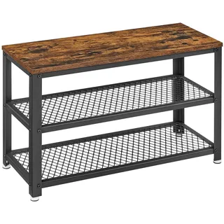 VASAGLE LBS73X 73 x 45 x 30 cm vintagebraun-schwarz / braun-schwarz