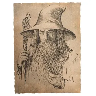 Weta Workshop - The Lord of the Rings - Portrait of Gandalf The Grey Statue Art Print
