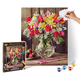 Schipper Malen nach Zahlen - Ein Gruß aus dem Bauerngarten