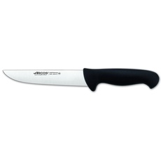 Arcos Serie 2900 - Metzgermesser Steakmesser - Klinge Nitrum Edelstahl 180 mm - HandGriff Polypropylen Farbe Schwarz