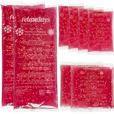 Relaxdays, Muskelsalbe + Kühlpad, 8x Kühlpad (8 x, 1730 g)