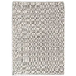 Schöner Wohnen Poppy 6024 Wollteppich 70 x 140 cm Grau