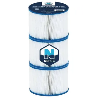 Whirlpool-Filterkartusche , Blau, Weiß , Kunststoff, Papier , 8 cm , Freizeit & Co, Pools & Wasserspaß, Poolzubehör, Weiteres Poolzubehör