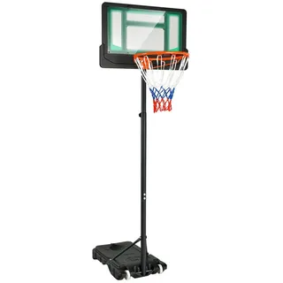 Costway Basketballständer 90/158-210 cm Grün/Schwarz