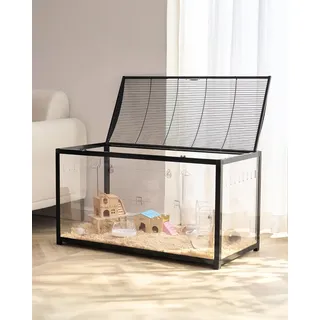 Vevor Kleintierkäfig 96 x 47 x 55 cm schwarz