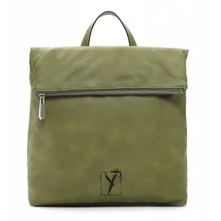 SURI FREY Laptoprucksack Rucksack mit Laptopfach Trudy City Backpack Khaki grün - Grün