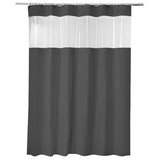 ADOB Duschvorhang ADOB 180 x 200 cm schwarz