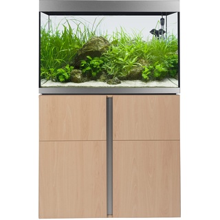 Fluval Siena 270 Aquarienkombination bestehend aus Aquarium 272L und Schrank in Buche