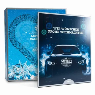 Rund ums Auto Adventskalender 2025 Männer, für Autozubehör Advent Kalender - mehrfarbig