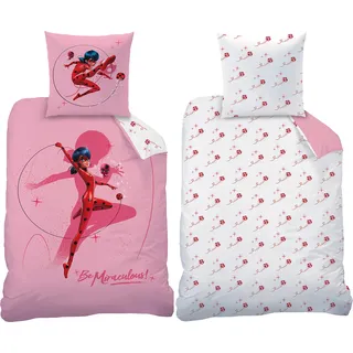 Miraculous Ladybug Shadow Bettwäsche Biber / Flanell