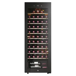 Haier HWS58GGH1 Weinkühlschrank 150l Sicherheitsschloss hOn App Türalarm - Schwarz