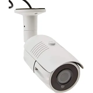 Jandei 4 im 1 1080P Draussen 2.8-12mm Sternenlicht OSD-UTC Kugel Kamera, Weiß
