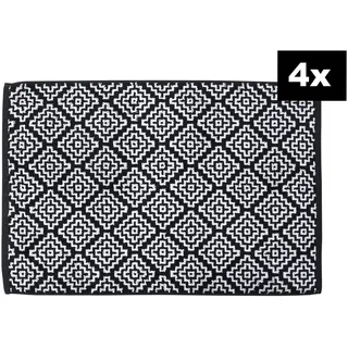 Done. DAILY SHAPES Boho Schwarz 5 x 4 cm