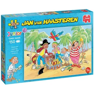 jumbodiset group Jan van Haasteren Puzzle Junior Schatzsuche, 150. (150 Teile)
