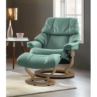 Stressless® Fußhocker »Reno« mit Classic Base, Gestell Eiche, grün