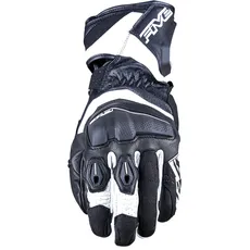 Five 830001 Motorradhandschuhe Racing, RFX4 Evo, Sporthandschuhe, vielseitig, Straße und Piste, Weiß & Schwarz, M