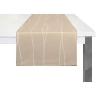 Wirth Tischläufer "LANGWASSER", taupe