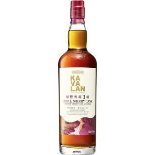 Kavalan TRIPLE SHERRY CASK 40% vol 0,7 l Geschenkbox