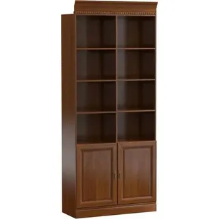 Bücherregal Bücherschrank Bücher Regal Regalwand Stellage Bücherbord Schrank - Braun
