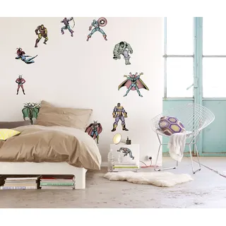 KOMAR Deko-Sticker Marvel Collection 100 x 70 cm gerollt