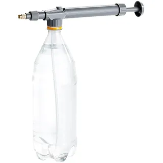 Royal Gardineer Sprühflasche Metall: Universal-Druck-Sprühaufsatz für PET-Flaschen (Sprühflasche Pflanzen, Pflanzen Metall, Topf)