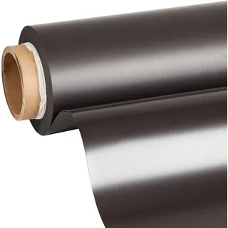 Magnetfolie stark, roh 0.75 mm | 1070 mm | 10 m, Ferrit, braun