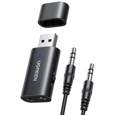 Bild Bluetooth 5.1 Adapter 2 in 1 Bluetooth Transmitter Empfänger Klinke Bluetooth Sender für TV, Kopfhörer, Stereoanlage und Auto